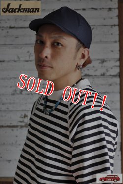 画像7: 「Jackman」 Ripstop Baseball Cap ジャックマン コットンリップストップ ベースボールキャップ JM6239 [ネイビー]