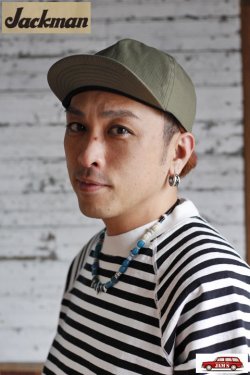 画像10: 「Jackman」 Ripstop Baseball Cap ジャックマン コットンリップストップ ベースボールキャップ JM6239 [カーキ]