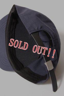 画像5: 「Jackman」 Ripstop Baseball Cap ジャックマン コットンリップストップ ベースボールキャップ JM6239 [ネイビー]