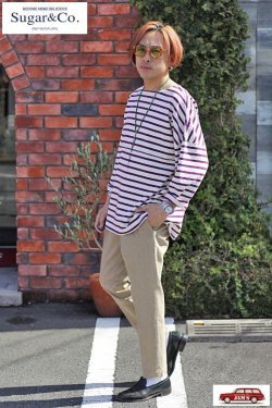画像5: 「Sugar & Co.」Daddys Pants Slim & Fit シュガーアンドカンパニー ダディーズ パンツ スリムフィット [ベージュ]
