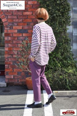 画像6: 「Sugar & Co.」Daddys Pants Slim & Fit シュガーアンドカンパニー ダディーズ パンツ スリムフィット [パープル]