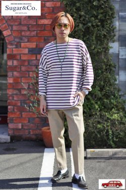 画像4: 「Sugar & Co.」Daddys Pants Slim & Fit シュガーアンドカンパニー ダディーズ パンツ スリムフィット [ベージュ]