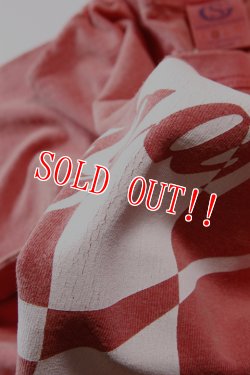 画像5: 「Sugar & Co.」Print Drop Tee ”Sugarless” シュガーアンドカンパニー ドロップ Tシャツ シュガーレス コーラ [フェードレッド]