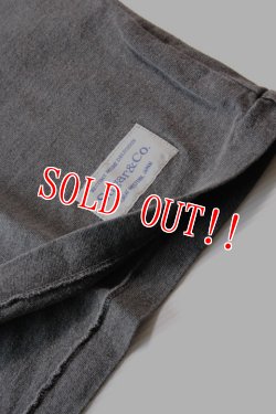 画像6: 「Sugar & Co.」Print Drop Tee ”Sugarless” シュガーアンドカンパニー ドロップ Tシャツ シュガーレス コーラ [フェードブラック]