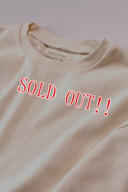 画像2: 「FULLCOUNT」Three Quarter Sleeve Rib T Shirt フルカウント フライス 7分袖Tee [エクルー]