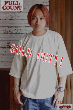 画像5: [限定1着のみ]「FULLCOUNT」×「JAMS」 BLEACH WIDE POCKET Tee フルカウント 別注 ブリーチ ワイドシルエット ポケットTシャツ [フェード ベージュ]