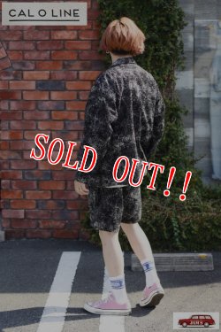 画像19: 「CAL O LINE」CATALINA JACKET PRINT キャルオーライン カタリナジャケット オリジナルプリント リップル生地 CL221-008P [ブラック]