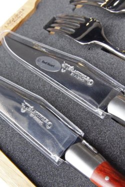 画像6: 「LAGUIOLE」en Aubrac Cutlery ラギオール アン オブラック カトラリー セット [ローズウッド]