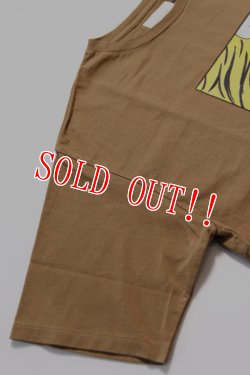 画像4: 「CAL O LINE」COFFEE... PRINT S/S Tee キャルオーライン コーヒー プリント 半袖Tシャツ  CL221-065 [ベージュブラウン]