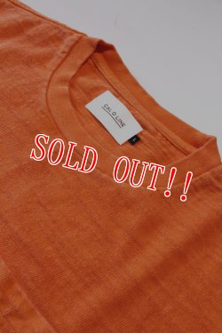 画像2: 「CAL O LINE」CLASSIC T-SHIRT キャルオーライン クラシック 半袖Tシャツ CL221-042S [オレンジ]