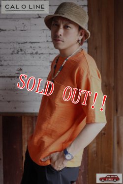 画像7: 「CAL O LINE」CLASSIC T-SHIRT キャルオーライン クラシック 半袖Tシャツ CL221-042S [オレンジ]