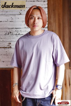 画像6: 「Jackman」Grace Cotton T-Shirt ジャックマン グレースコットン Tシャツ JM5155 [パープル レイン]