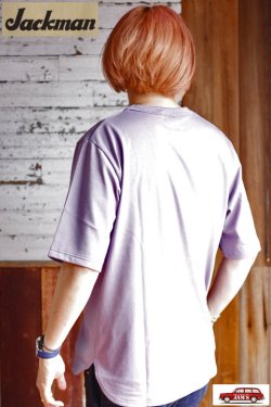 画像8: 「Jackman」Grace Cotton T-Shirt ジャックマン グレースコットン Tシャツ JM5155 [パープル レイン]
