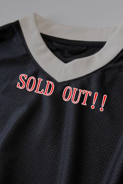 画像2: 「Sugar & Co.」Drop Mesh Shirt FIELDSENSOR シュガーアンドカンパニー ドロップ メッシュシャツ フィールドセンサー [ブラック]