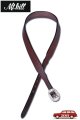 [期間限定 通販受付中]「Mt.hill」Lumberjack Leather Belt 33inc マウントヒル ランバージャック レザーベルト [ブラウン]
