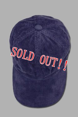 画像3: 「CAL O LINE」 Corduroy Cap キャルオーライン コーデュロイ キャップ 太畝 CL222-093 [ブルー・ブラック・コヨーテ]