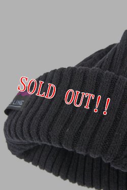 画像4: 「CAL O LINE」 SILK WATCH CAP キャルオーライン シルクワッチキャップ CL222-094 [ネイビー・ブラック]