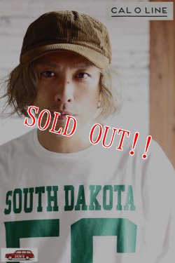 画像18: 「CAL O LINE」 Corduroy Cap キャルオーライン コーデュロイ キャップ 太畝 CL222-093 [ブルー・ブラック・コヨーテ]