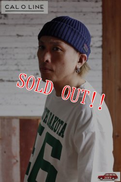 画像12: 「CAL O LINE」 SILK WATCH CAP キャルオーライン シルクワッチキャップ CL222-094 [ネイビー・ブラック]