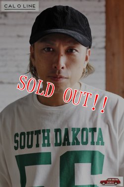 画像10: 「CAL O LINE」 Corduroy Cap キャルオーライン コーデュロイ キャップ 太畝 CL222-093 [ブルー・ブラック・コヨーテ]