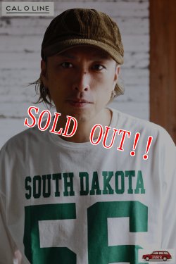 画像15: 「CAL O LINE」 Corduroy Cap キャルオーライン コーデュロイ キャップ 太畝 CL222-093 [ブルー・ブラック・コヨーテ]