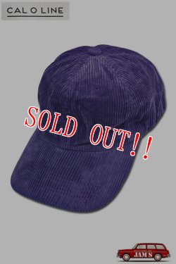 画像2: 「CAL O LINE」 Corduroy Cap キャルオーライン コーデュロイ キャップ 太畝 CL222-093 [ブルー・ブラック・コヨーテ]