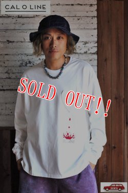 画像5: 「CAL O LINE」ONE LOVE HEART POCKET L/S T-SHIRTS キャルオーライン ワンラブ ハートポケット ロンTee  CL222-004 [ホワイト]