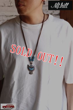 画像5: 「Mt.hill」Turquoise Chip Inlayed Thunderbird Pendant Type A マウントヒル サンダーバード チップインレイ ペンダント [220827]