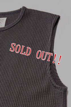 画像3: 「Jackman」Waffle Under Vest ジャックマン ワッフル アンダーベスト JM7253 [スミクロ]