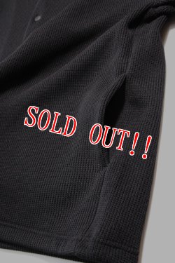 画像3: 「Jackman」QG Cardigan ジャックマン クウォーターゲージ編み カーディガン JM8256 [ブラック]