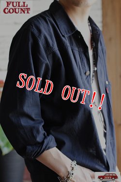 画像17: 「FULLCOUNT 30th」×「JAMS」BLACK CHAMBRAY "JAMFULLNIA" JACKET フルカウント30周年 ジャムズ別注 ジャムフルニア ジャケット ブラックシャンブレー生地 [ブラック]