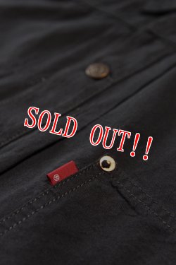 画像3: 「FULLCOUNT 30th」×「JAMS」BLACK CHAMBRAY "JAMFULLNIA" JACKET フルカウント30周年 ジャムズ別注 ジャムフルニア ジャケット ブラックシャンブレー生地 [ブラック]