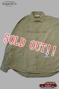 「Sugar & Co.」Happy Safari Shirt シュガーアンドカンパニー  ハッピー サファリシャツ [オリーブ]