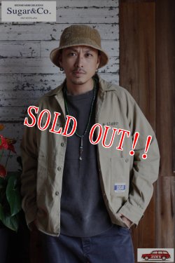 画像7: 「Sugar & Co.」Happy Safari Shirt シュガーアンドカンパニー  ハッピー サファリシャツ [オリーブ]