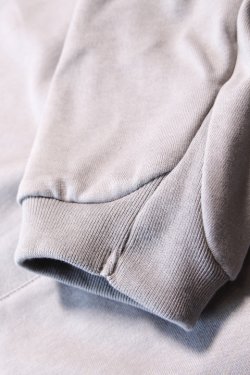 画像4: 「Jackman」Grace Sweat Cardigan ジャックマン グレース編み スウェット カーディガン JM8263 [ソリッド グレー]