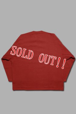 画像6: 「CAL O LINE」"SOUTH DAKOTA 56" FOOTBALL Tee キャルオーライン スーパーヘビー天竺 フットボール Tシャツ CL222-022 [レッド]