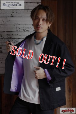 画像13: 「Sugar & Co.」daddy's Jacket シュガーアンドカンパニー  ダディーズ ジャケット テーラード [ブラック]
