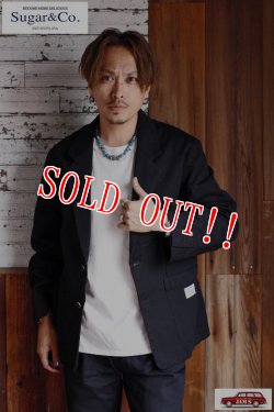 画像9: 「Sugar & Co.」daddy's Jacket シュガーアンドカンパニー  ダディーズ ジャケット テーラード [ブラック]