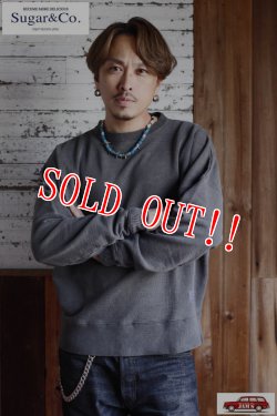 画像7: 「Sugar & Co.」Box Sweat シュガーアンドカンパニー  ボックススウェット [ブラック]