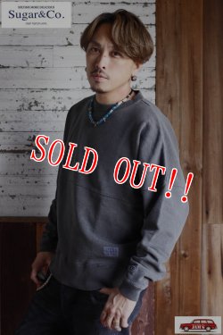 画像5: 「Sugar & Co.」Box Sweat シュガーアンドカンパニー  ボックススウェット [ブラック]