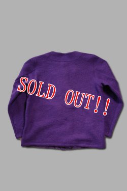 画像5: 「Jackman」Wool Collarless Jacket ジャックマン ウール カラーレス ジャケット JM8278 [パープル]