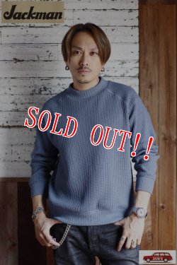 画像10: 「Jackman」 Waffle Mid-Neck ジャックマン ワッフル ミッドネック JM7200「シャドーグレー」