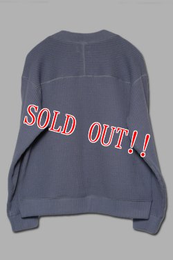 画像6: 「Jackman」 Waffle Mid-Neck ジャックマン ワッフル ミッドネック JM7200「シャドーグレー」