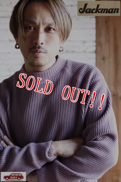 画像11: 「Jackman」 Waffle Mid-Neck ジャックマン ワッフル ミッドネック JM7200 [デッドローズ]