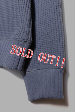 画像3: 「Jackman」 Waffle Mid-Neck ジャックマン ワッフル ミッドネック JM7200「シャドーグレー」