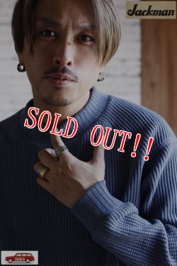 画像11: 「Jackman」 Waffle Mid-Neck ジャックマン ワッフル ミッドネック JM7200「シャドーグレー」