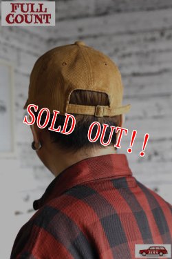 画像8: 「FULLCOUNT」6Panel Cords Baseball Cap 'F' Patch フルカウント 6パネル コーデュロイ Fキャップ [ベージュ]