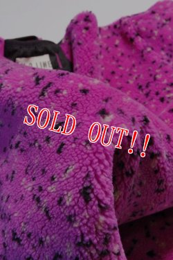 画像6: 「CAL O LINE」 JACQUARD PILE LINER CARDIGAN キャルオーライン ジャガードパイル ライナーカーディガン CL222-076 [ディープピンク]