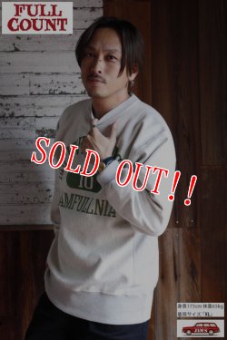 画像15: [限定生産]「FULLCOUNT 30th」×「JAMS 10th」"JAMFULLNIA" Heavyweight Crew Neck Sweatshirt フルカウント30周年 別注 ジャムズ10周年記念モデル ジャムフルニア リバースウィーブ [オートミール]
