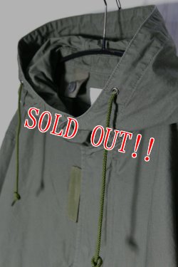 画像2: 「CAL O LINE」SHELL PARKA M-51 キャルオーライン シェルパーカー ミリタリーロングコート CL222-074 [オリーブドラブ]